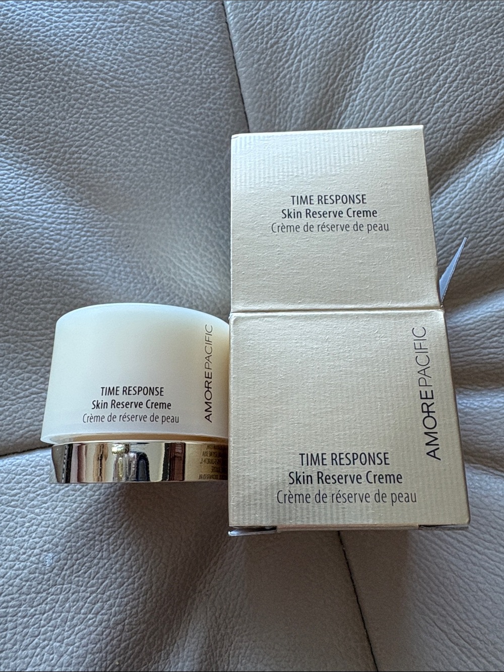 Amore Pacific Time Response Skin Reserve Creme - Cream & Gold Accents